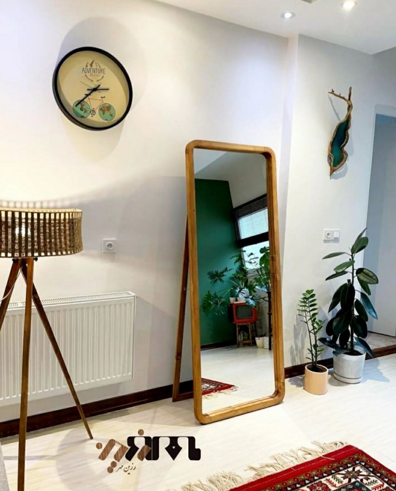 آینه قدی چوبی