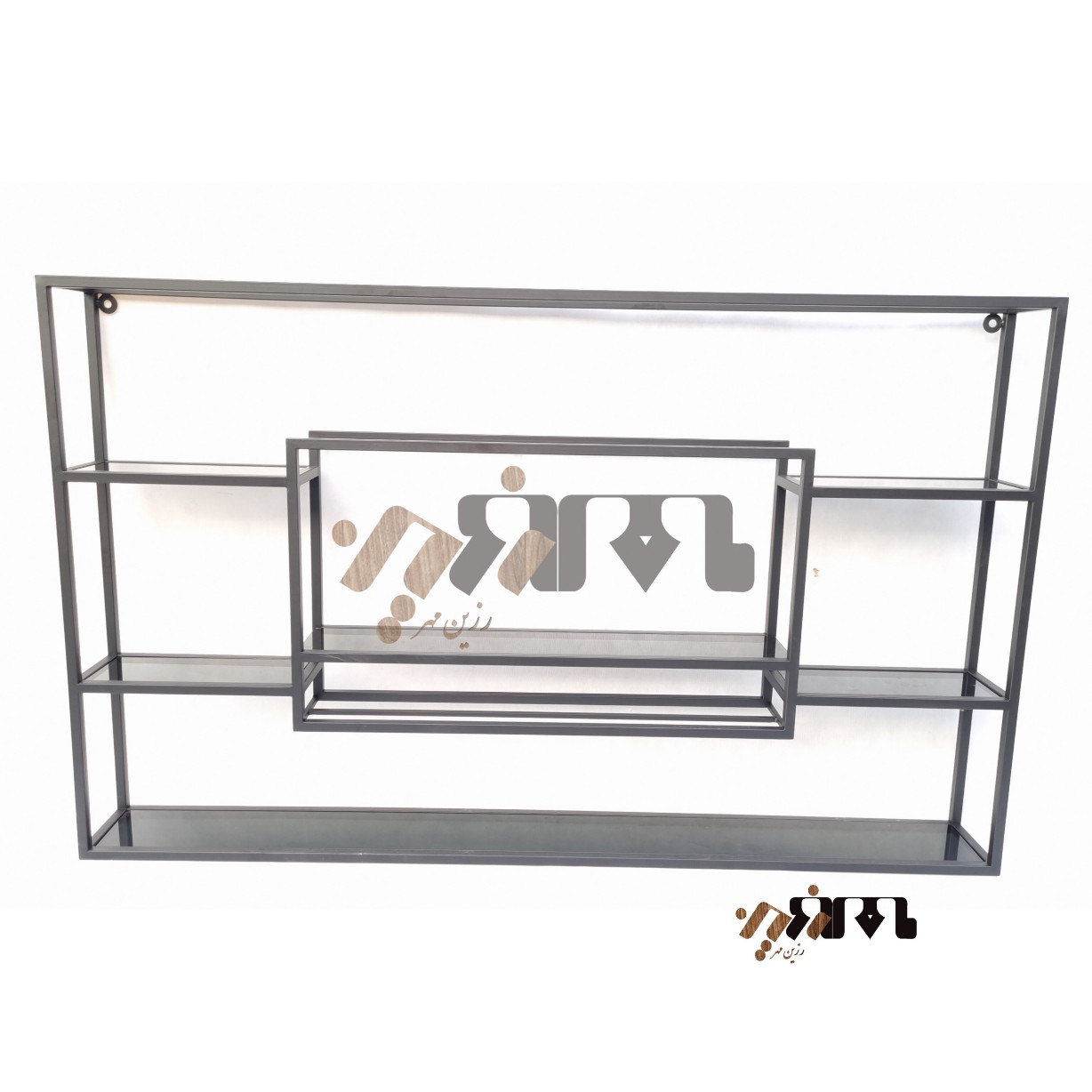 استند دیواری و کتابخانه