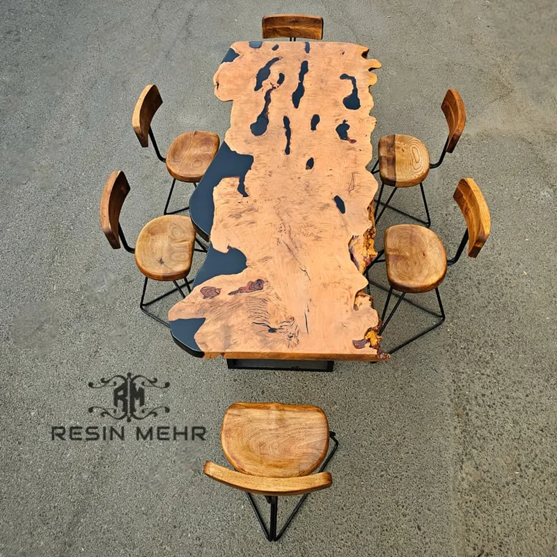 .  🪵✨ از دل طبیعت تا قلب خانه شما چطور میزهای رزینی لوکس در رزین مهر | ResinMehr.ir ساخته می‌شوند؟